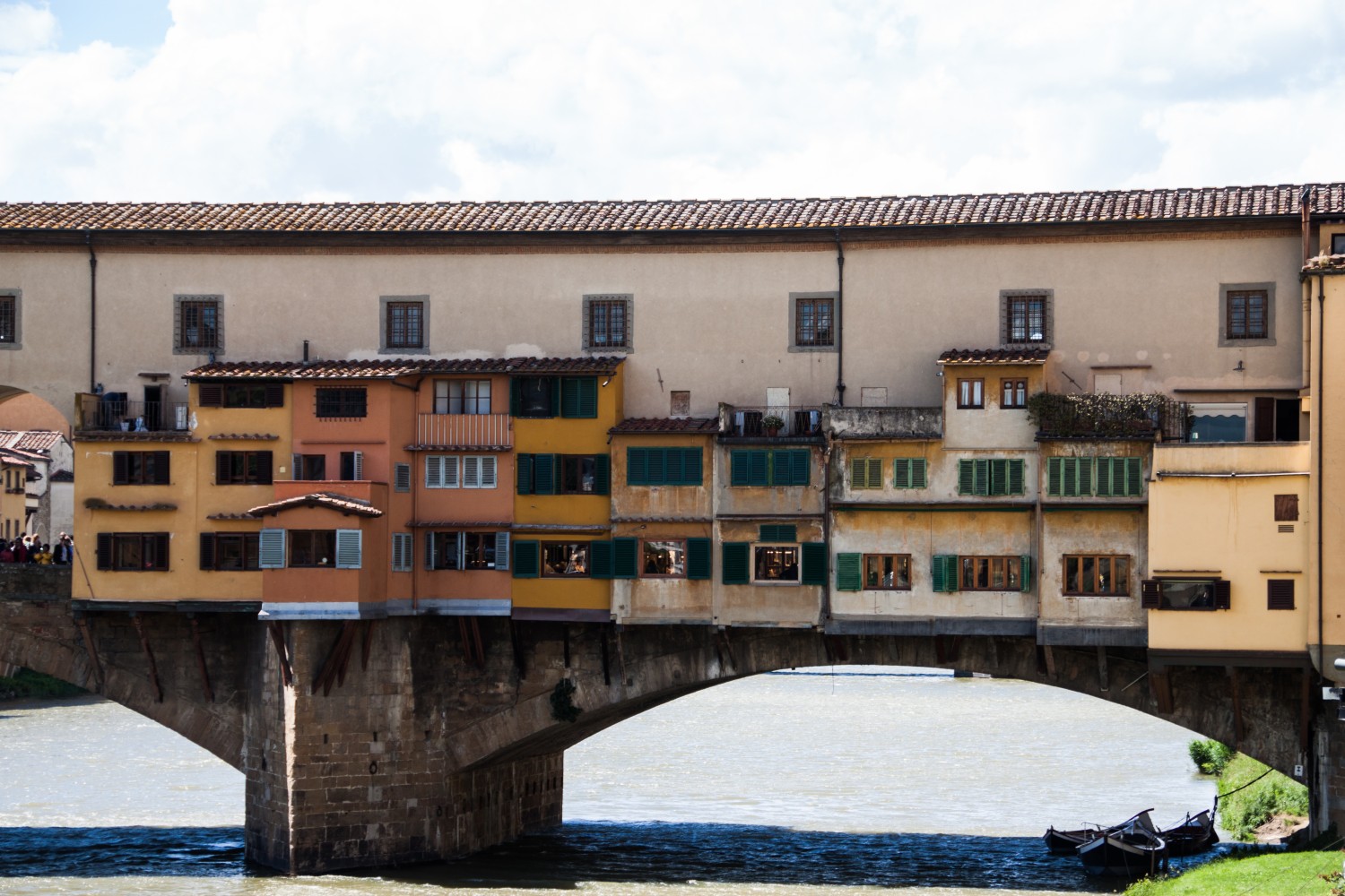 Die Häuser der Ponte Vecchio haben alle die gleiche Richtung, aber nicht das gleiche Feng Shui! Imperial Feng Shui Bischoff